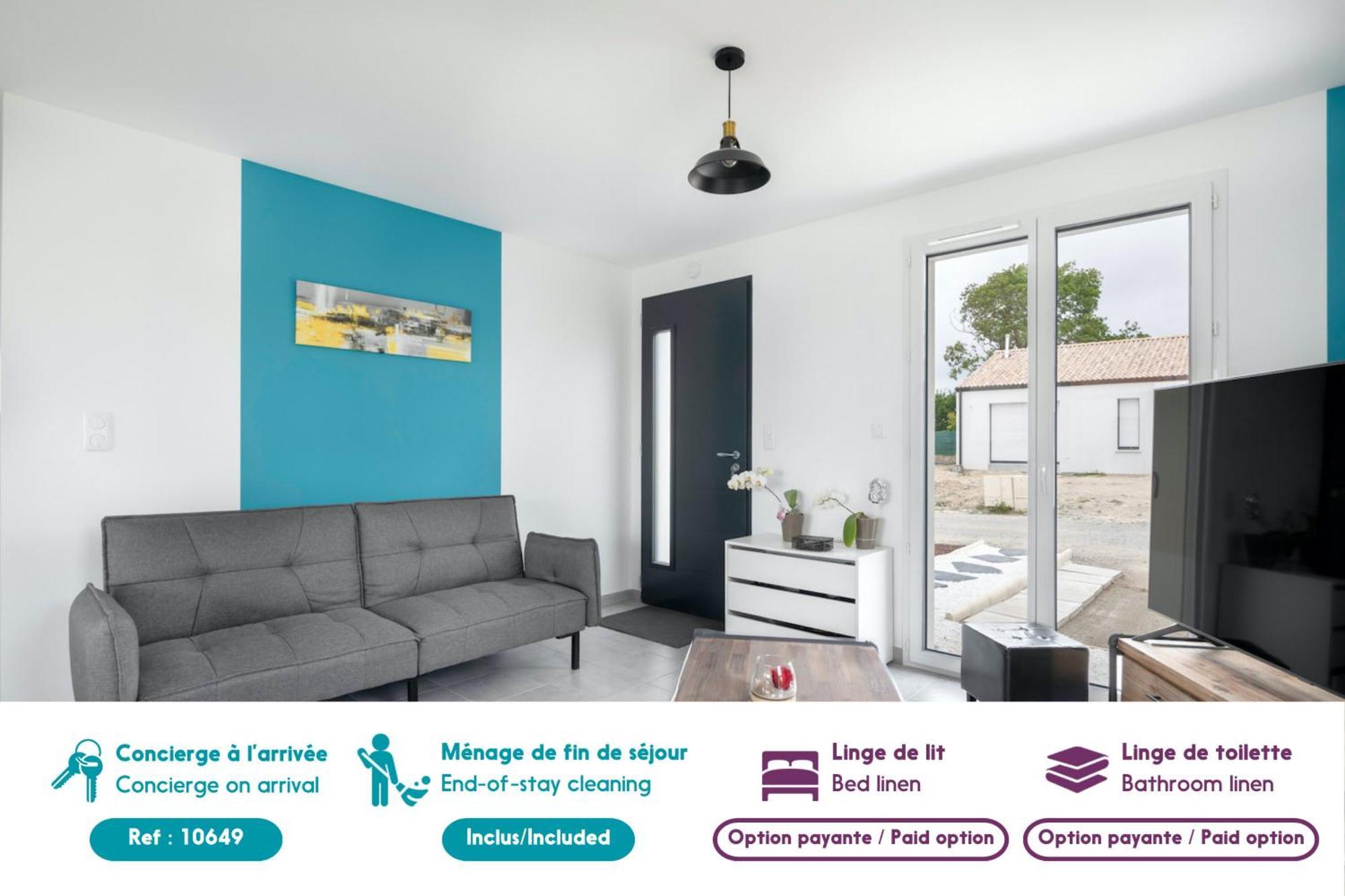 Maison Moderne Pour 7 Personnes A Saint-Michel-Chef-Chef Exterior photo